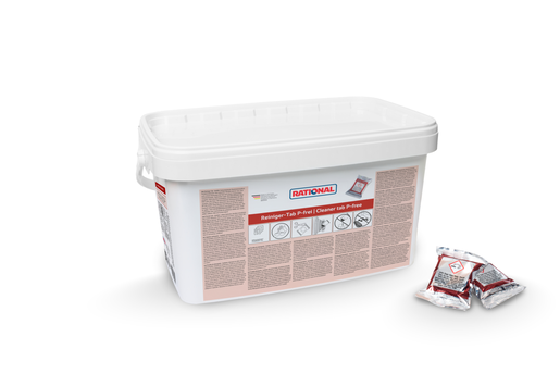 RATIONAL Reiniger‑Tab P-frei SelfCookingCenter mit Efficient CareControl und CombiMaster Plus