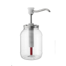 BCMK Pump-Dispenser auf PET-Becherdeckel 2 L