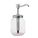 BCMK Pump-Dispenser auf PET-Becherdeckel 3 L